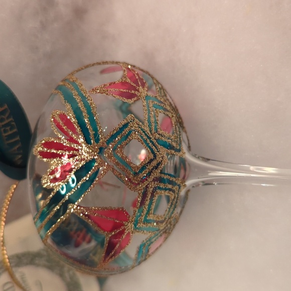 Waterford Holiday Heirloom ornament New Year's Eve 2000 - Picture 3 of 5